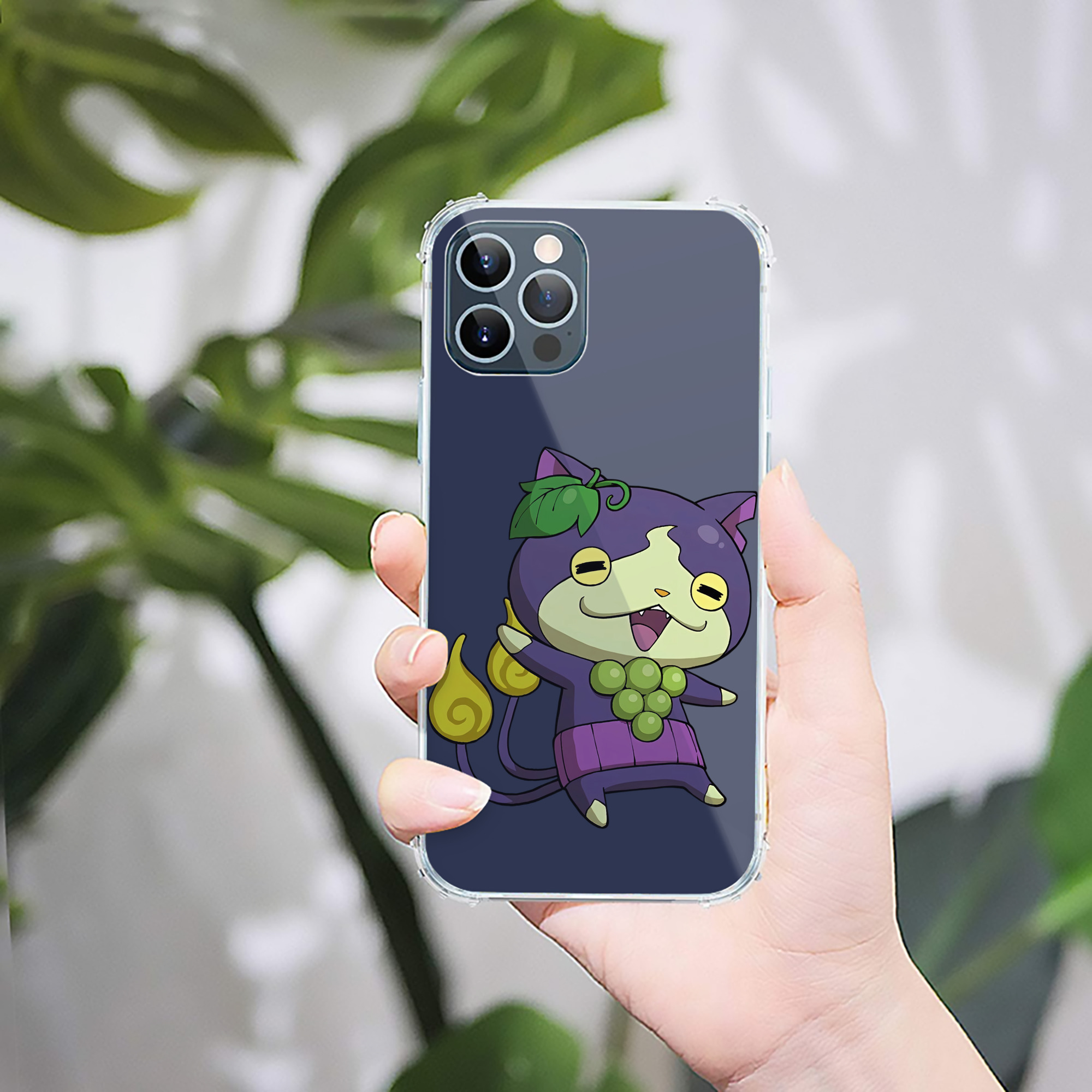 （画像用） 妖怪ウォッチ Yo-kai Watch 【iPhone 12シリーズ対応】透明スマホケース（クリアソフトケース）